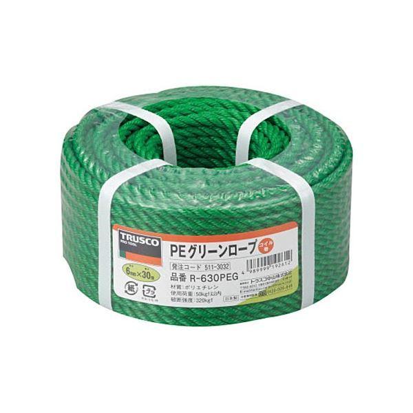 (�܂Ƃ�) TRUSCO PE�O���[�����[�v 6mm×30m �R�C���� R-630PEG 1�� �k×5�Z�b�g�l