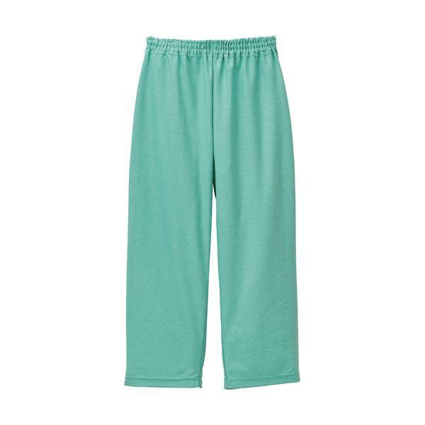 トンボ らくらく八分丈パンツクレープ防縮ニット エメラルドグリーン Sサイズ CR857-46-S 1着 【北海道・沖縄・離島配送不可】 トンボ らくらく八分丈パンツクレープ防縮ニット エメラルドグリーン S