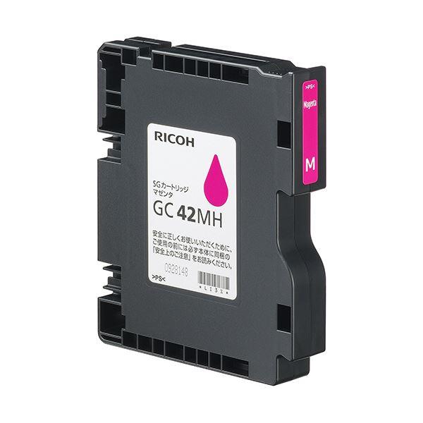 リコーSGカートリッジ GC42MH マゼンタ Lサイズ 515928 1個 : SHOP