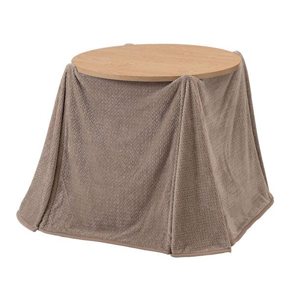こたつ布団 単品 約209×209cm ベージュ 薄手 薄掛け コタツ布団 こたつ本体別売 生活雑貨 日用雑貨 冬支度 寒さ対策 送料無料 こたつ布団 単品 約209×209cm ベージュ 薄手 薄掛け コタツ布団 こたつ