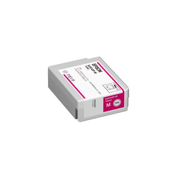 EPSON エプソン SJIC43P-M インクカートリッジ マゼンタ 〔純正品