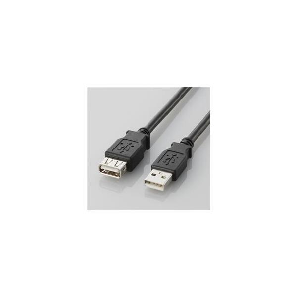 USB2.0���� �����P�[�u�� A�^�C�v/2.0m(�u���b�N) U2C-E20BK