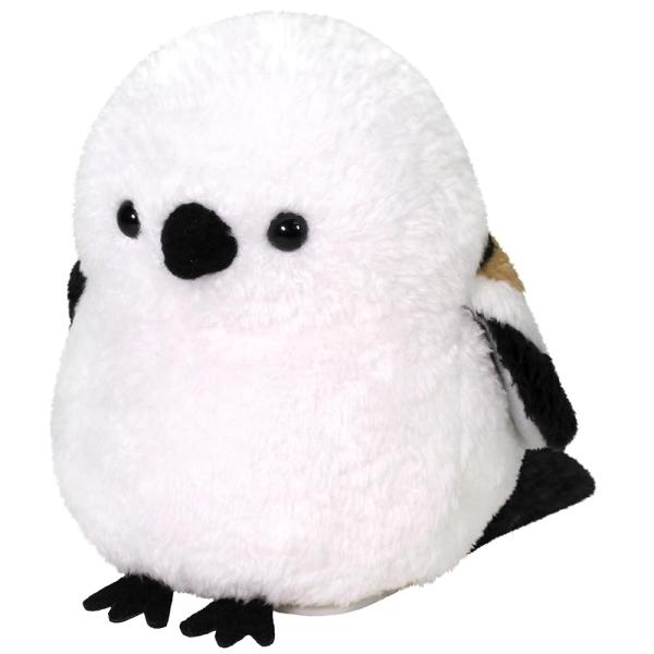 「商品情報」まねまねシリーズに、北海道のアイドル、かわいいシマエナガが登場！話しかけるとモノマネしながら頭をぴょこぴょこする姿がとってもかわいいシリーズです！3段階の音量調節機能付き！商品サイズ：高さ14cm/横幅13cm/奥行14cm/重...