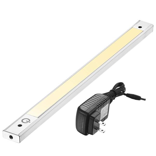 Catalast LEDバーライト 30CM 3000K昼白色 タッチセンサー スーパーブライト キッチン照明 棚下直付型LEDライト 手元
