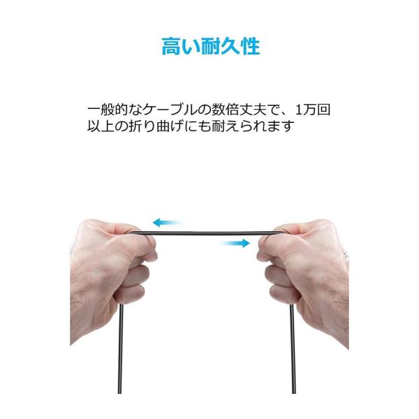 Anker 3.5mm プレミアムオーディオケーブル (1.2m) AUXケーブル ヘッドホン、iPod、iPhone、iPad、ホームステ Anker 3.5mm プレミアムオーディオケーブル (1.2m) AUXケーブル ヘッドホン、iPod、iPhone、iPad、ホームステ
