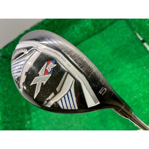 ■種別：レディースユーティリティ(ロングアイアンを含む)　■メーカー：キャロウェイ■モデル：XRユーティリティ　■シャフト：XR(JP)■フレックス：L　■ロフト：25■本数：1　■番手：5H■長さ：37.75　■クラブ重量：333■ライ角...