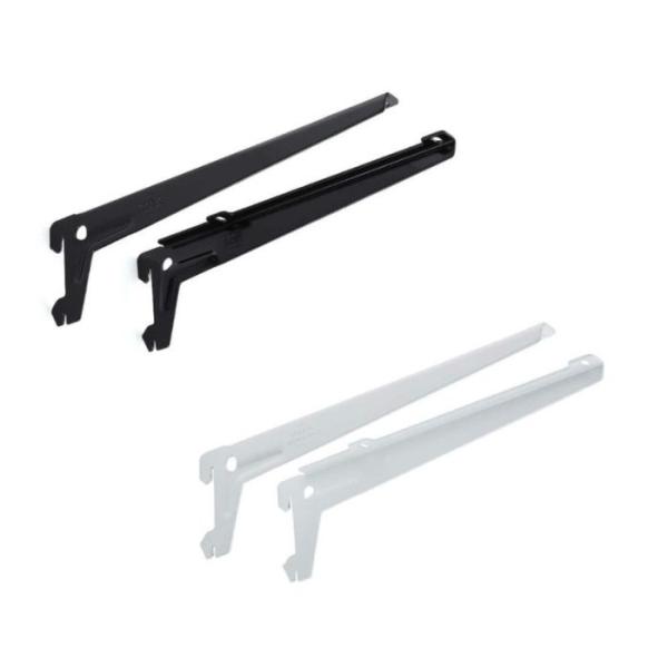 木製棚板用棚受 10300型 A330 10300-00040 10300-00041 ホワイト 