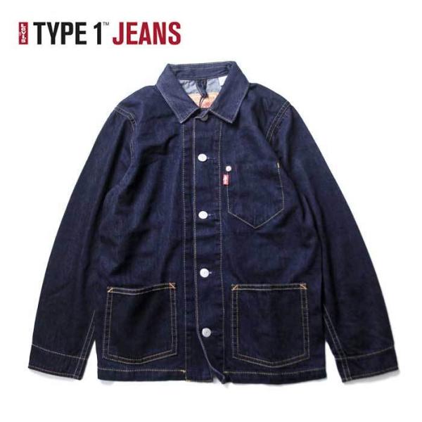 Levi's リーバイス デニム ジャケット アウター メンズ タイプ1 Levi's リーバイス デニム ジャケット アウター メンズ タイプ1