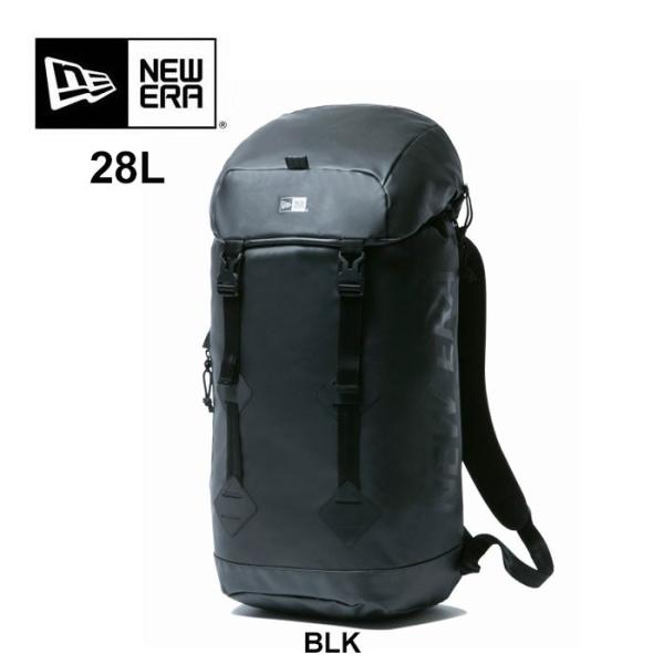 ニューエラ リュックサック ラックサック メンズ New Era Rucksack Tarpaulin Logo 00 新品 バックパック 黒 ブラックターポリン カバン 28l