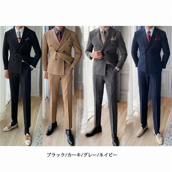 4ツボタン カーキ ビジネススーツ 4ツ釦 ジレベスト付 3ピーススーツ 紳士服 男性スーツ メンズ 大きいサイズ おしゃれスーツ 結婚式 スリーピース スーツ メンズ :ts059:syokoya 通販 241 スーツベスト ジレベスト カーキベージュ XL