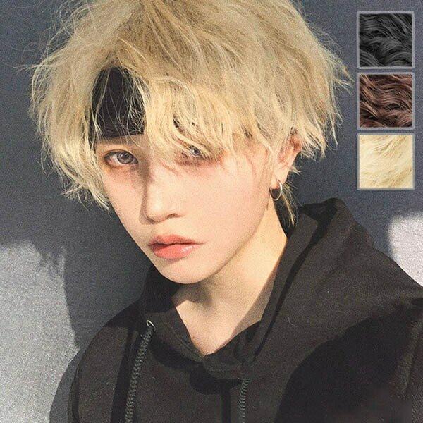 [ セット内容 ]ウィッグ/ヘアネット「記載のないアクセサリー、小物等は付属しません」[ カラー ]ブラック/ブラウン/ゴールド[ 素材 ]高温耐熱ファイバー[ サイズ ](cm)フリーサイズ/長さ：28cmアジャスター有り（調整可能）※表...