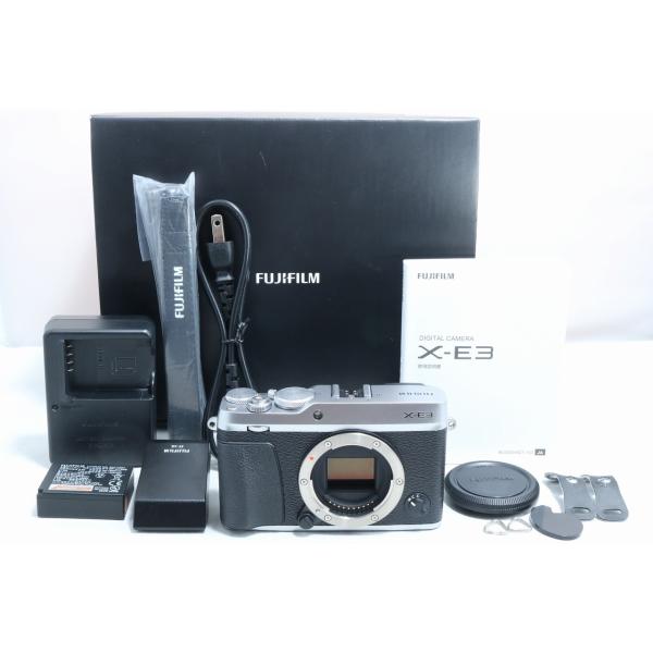 □新品級□ FUJIFILM フジフィルム ミラーレス一眼カメラ X-E3シルバー