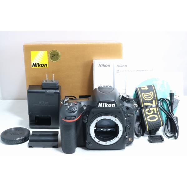 □新品級□ Nikon ニコン D750 ボディ ショット数4206回 : ひよこ