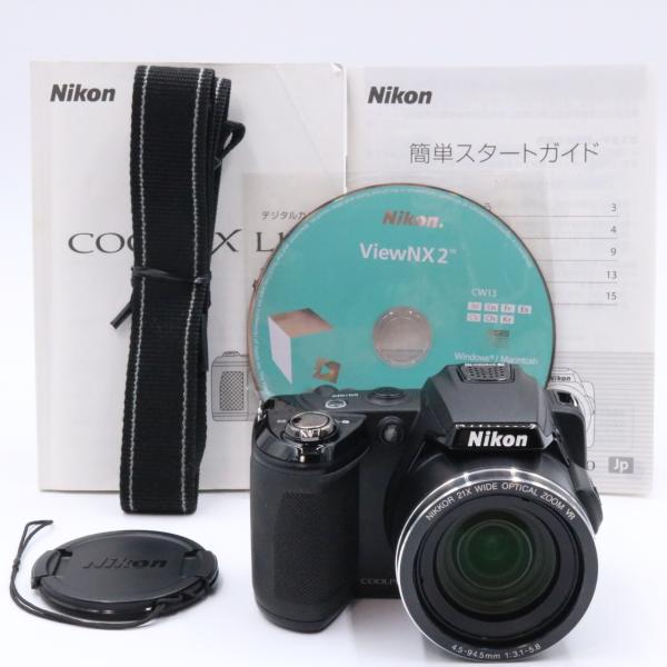 □極上品□ Nikon ニコン デジタルカメラ COOLPIX L120 ブラック