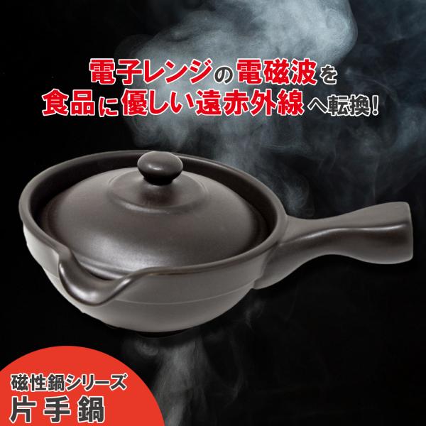 磁性鍋 片手鍋 電子レンジ 電子レンジ専用調理器 580cc 最大25cm 磁性鍋 片手鍋 電子レンジ 電子レンジ専用調理器 580cc 最大25cm