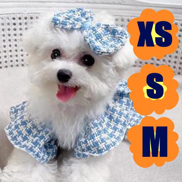 ペット服 かわいい 犬服 ワンピース 春夏 猫服 犬の洋服 スカート 白 shop-kinakomu_20250315-004