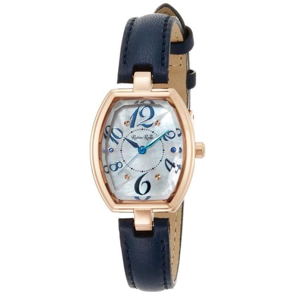ルビンローザ 腕時計 R018PWHBL レディース ブルー