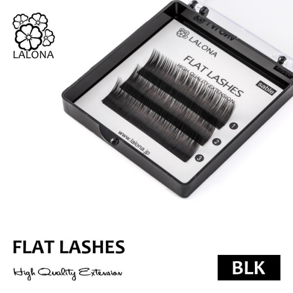 接着面をフラットにしたLディテール！平面にすることで、カールがきついと取れやすい難点をクリアしました。自まつげの細い方にも施術しやすく、立ち上がりの悪い一重や奥二重の方にもおすすめ♪グルーは付属しません。■ケースあたりの本数0.1mm / ...