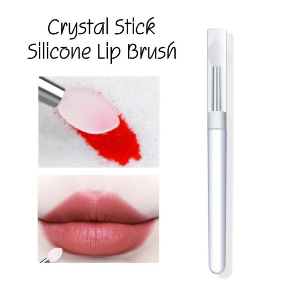 リップブラシ、ネイルパウダー塗布など用途はいろいろ！ミラーネイルは綺麗にパウダー塗布できるのでおすすめです。■プラスティックとシリコン■数量：2本■サイズ：画像参照海外輸入品のためバリなどございます。発送前に検品のため、キャップを開けて確認...