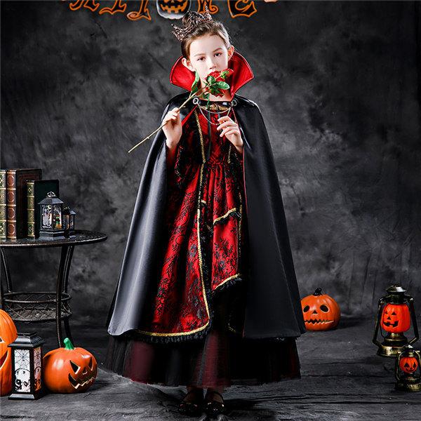 オリジナル ロングドレス ドレス カラードレス 袖あり コスチューム 仮装 おうちハローウィン 魔女 悪魔 吸血鬼 ワンピース キッズ ハロウィン その他のコスプレ衣装 サイズ 160 Wowcoffeeroasters Com