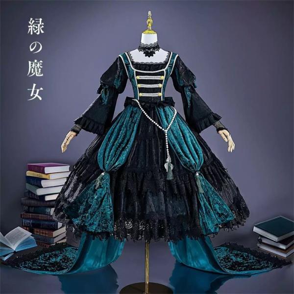 ジークリンデ・サリヴァン ウィッグ コスプレ 黒執事 ヘッドドレス ヘドレ ジークリンデ・サリヴァン ウィッグ コスプレ 黒執事 ヘッドドレス