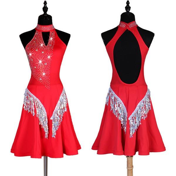 ラテン 衣装 チャチャチャ 社交ダンス ラテンドレス ワンピース キャバ