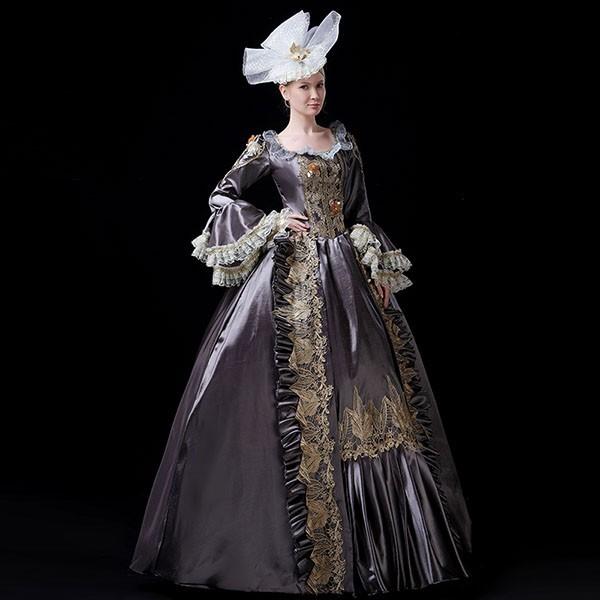 公爵夫人 ワンピース ステージ衣装お姫様ドレス貴族ドレスヨーロッパ