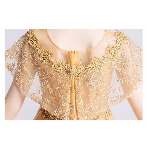 キッズドレス フィッシュテール 子供 女の子 ファスナータイプ