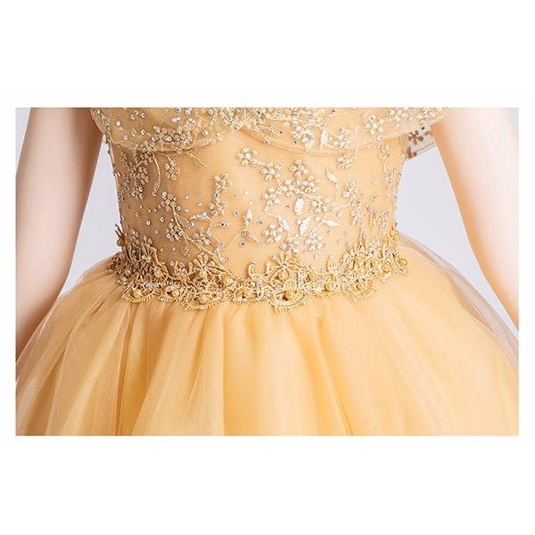 キッズドレス フィッシュテール 子供 女の子 ファスナータイプ