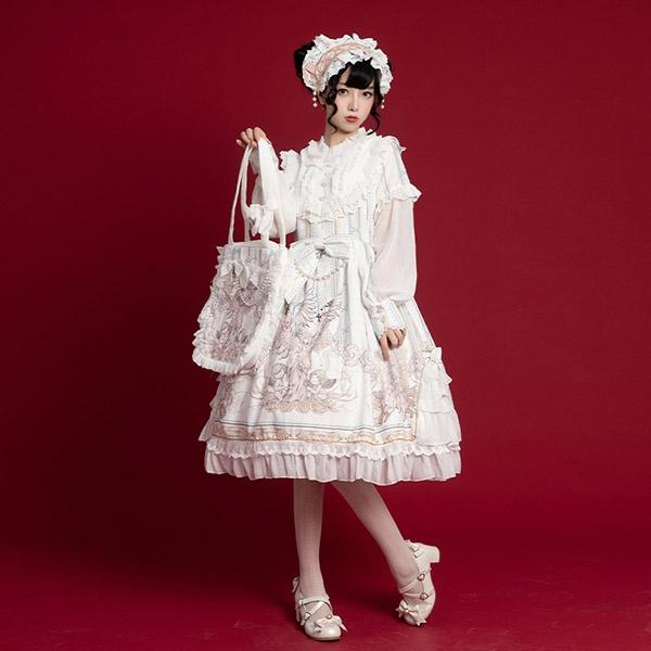 ロリータ ワンピース ゴスロリ Aライン リボン Lolita レディース コスチューム 衣装 かわいい フリル 仮装 パーティ髪飾り Dd040zo マンテンショップ 通販 Yahoo ショッピング