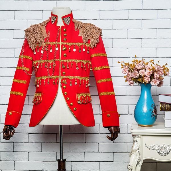 衣装 王子様 メンズ 男性用スーツ アッシャー 舞台ステージ 演劇 演奏