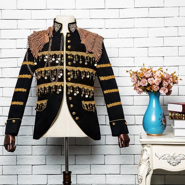 衣装 王子様 メンズ 男性用スーツ アッシャー 舞台ステージ 演劇 演奏