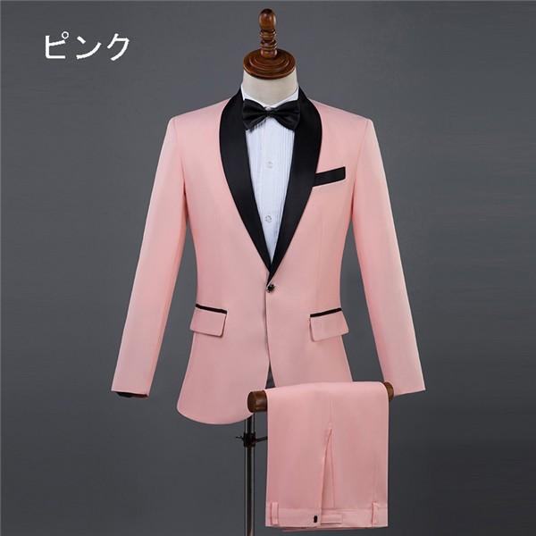 衣装 王子様 貴公子 大人 演奏会 メンズ スーツ 赤 黒 白 ブルー S~2XL