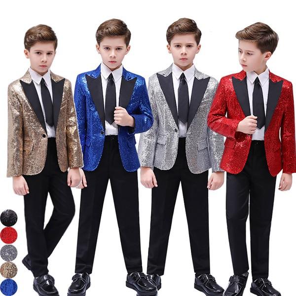 1 130 140 150 160 キッズ ジャケット 単品 ステージ 衣装 舞台 スパンコール 男の子 ダンス ピアノ発表会 コスプレ Dg392d3 マンテンショップ 通販 Yahoo ショッピング