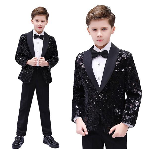 1 130 140 150 160 キッズ ジャケット 単品 ステージ 衣装 舞台 スパンコール 男の子 ダンス ピアノ発表会 コスプレ Dg393d3 マンテンショップ 通販 Yahoo ショッピング