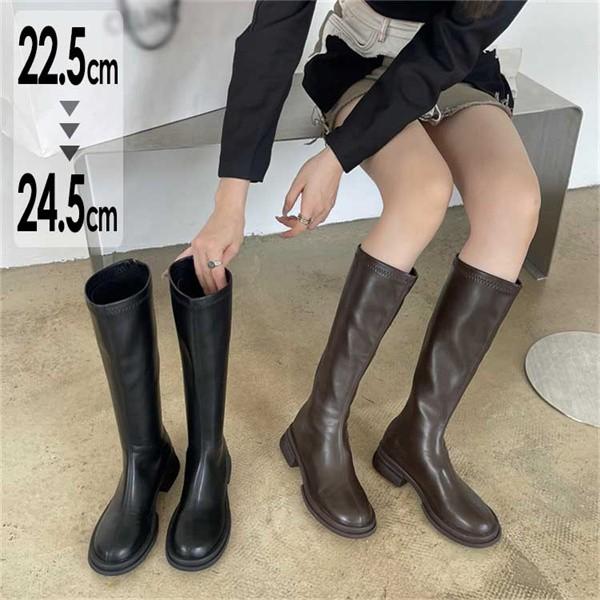 【新品未使用】22cm厚底ブーツ サイズ24cm 楽天市場】【感謝祭ポイント最大8倍】楽天1位 ロングブーツ 5cm ヒール