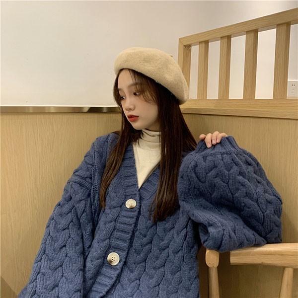 ニットカーディガン レディース 冬 大きいサイズ ざっくりニットカーディガン セーター 厚手 カーディガン 長袖 アウター トップス シンプル ニット ニットセー ニットカーディガン レディース セーター きれいめ 秋冬 厚手 ニット