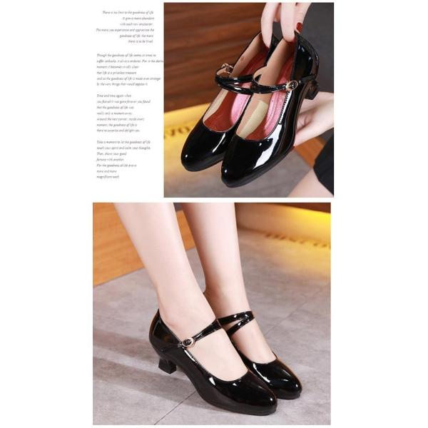 ダンスヒール　黒　ストラップ付き 楽天市場】ダンスシューズ ストラップ ヒール ブラックの通販