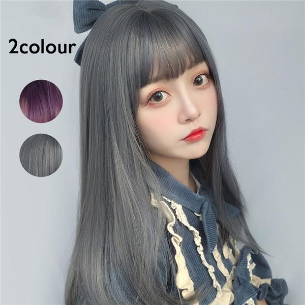 ウィッグ フルウィッグ 自然 日常可 Lolita 原宿風 つけ毛 エクステ かつら Wig コスプレ 小顔効果抜群 耐熱ウィッ ロリータ風 Dp028x2 マンテンショップ 通販 Yahoo ショッピング