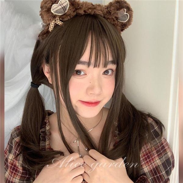 フルウィッグ 茶髪 ウィッグ ストレート 仮装 かつら 普段使い 変装 Wig ロリータ Lolita コスプレ ハロウィン 原宿系 耐熱ウィッグ Dp047d4 マンテンショップ 通販 Yahoo ショッピング