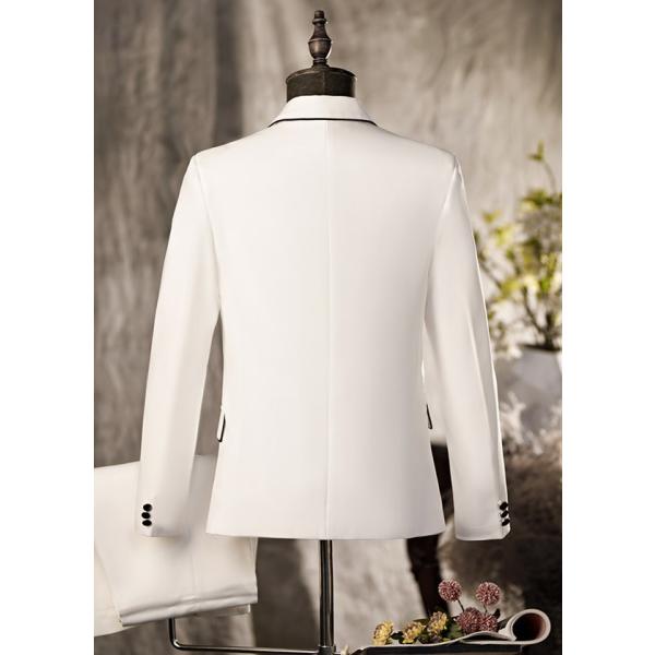 【美品.サービス品付き】タキシード　メンズ　スーツ　ウエディング　結婚式 楽天市場】タキシード サイズオーダー オーダータキシード 紳士