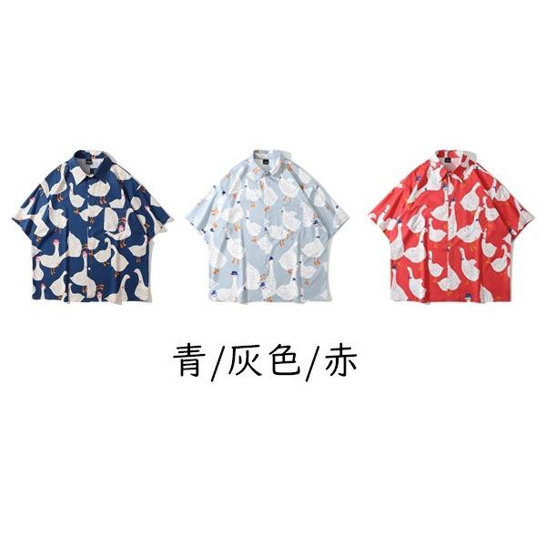 アロハシャツ シャツ レディース メンズ 男女兼用 開襟シャツ 夏物 