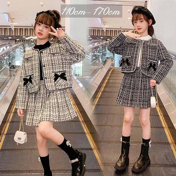 セットアップ 子供服 入学式 女の子 卒園式 キッズ 韓国 リボン