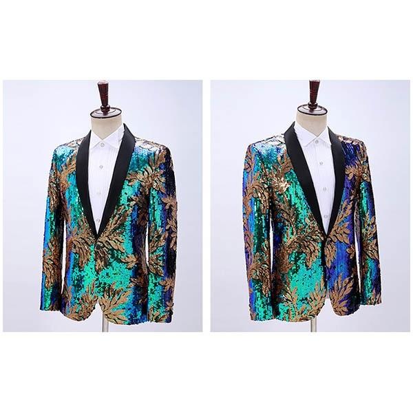ジャケット（単品） ステージ衣装 メンズ 演出服 スパンコール