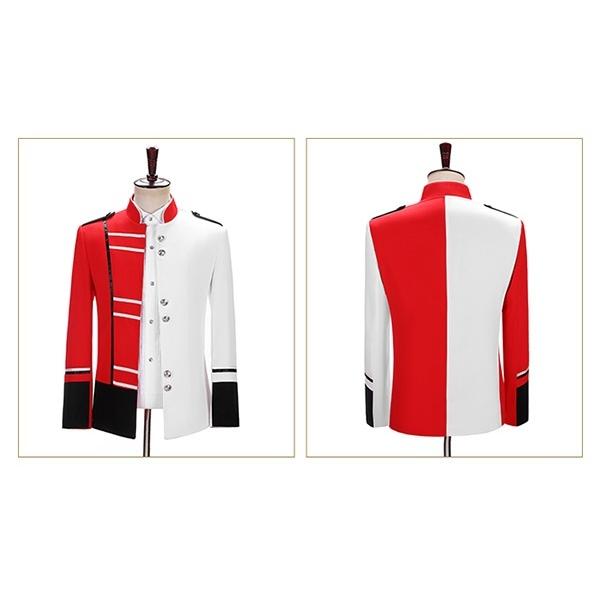 ジャケット メンズ ステージ衣装 演出服 スパンコール キラキラ 個性的