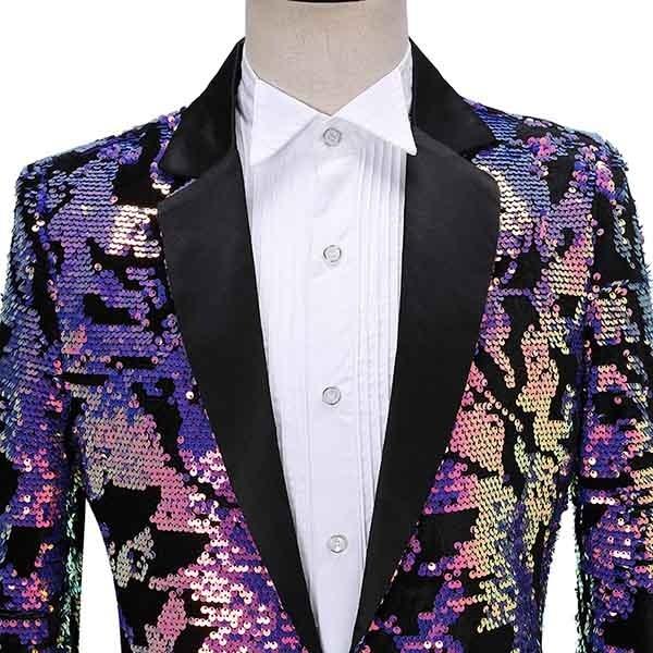 ジャケット（単品） ステージ衣装 メンズ 演出服 スパンコール