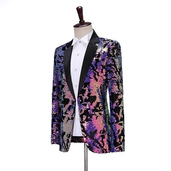 ジャケット（単品） ステージ衣装 メンズ 演出服 スパンコール