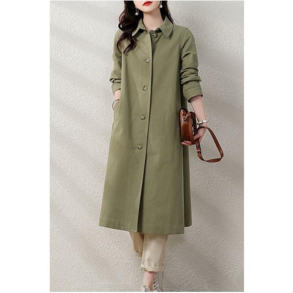 美品　io comme ioネイビー スプリングコート　変形　ストライプ　38 美品io comme ioネイビー スプリングコート変形ストライプ38