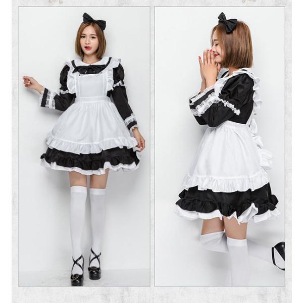 メイド服 大人 コスプレ 衣装 メイド アリス風 ハロウィン コス