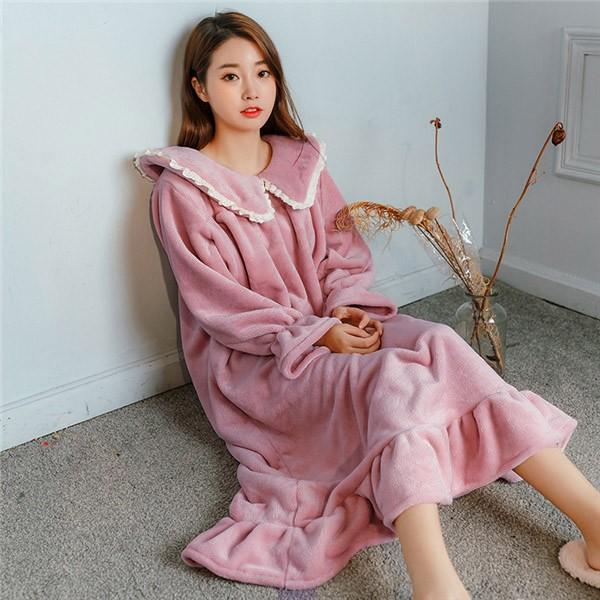 パジャマ レディース かわいい ワンピース レディース ルームウェア プレゼント 暖かい ピンク 白 Buyee Buyee 일본 통신 판매 상품 옥션의 대리 입찰 대리 구매 서비스